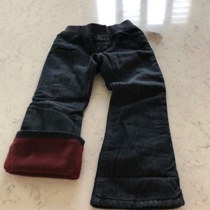 Fleece lined jeans. NWT.